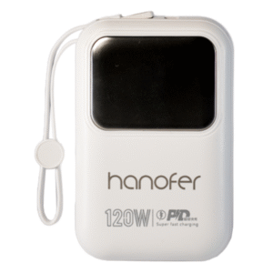 پاوربانک دو خروجی هانوفر ظرفیت 10000 میلی‌ آمپر