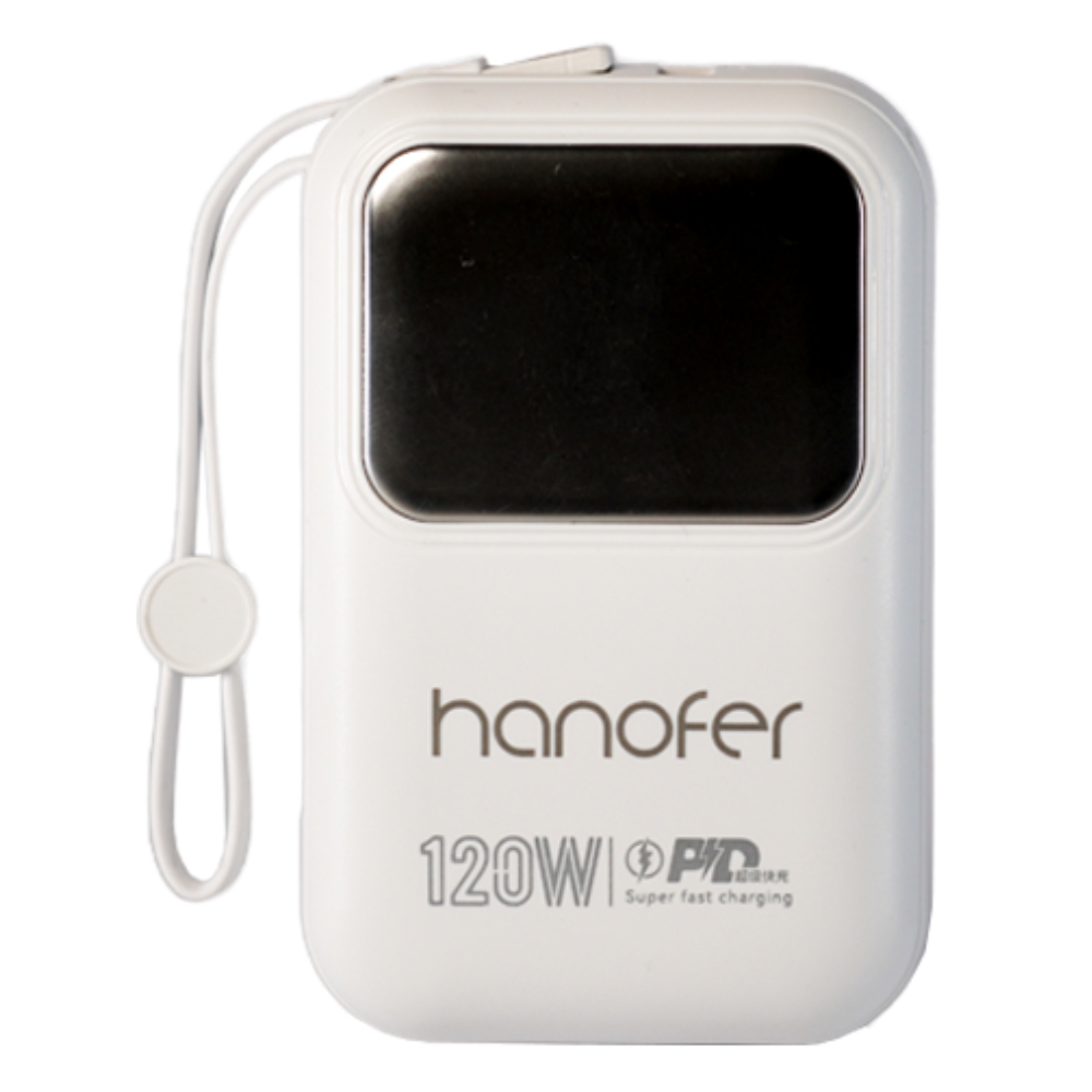 پاوربانک دو خروجی هانوفر ظرفیت 10000 میلی‌ آمپر