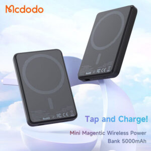 پاور بانک بی سیم فست شارژ مک دودو MC-395 PD 15W ظرفیت 5000 میلی آمپر ساعت