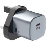 Green Lion Premium Series UK Plug PD 20W - Gray