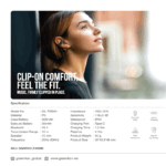 هدزفری بلوتوثی گرین لاین Aurix Clip-On