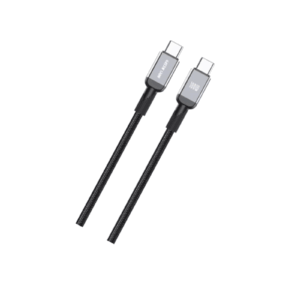 کابل شارژ دوسر تایپ سی گرین لاین 100 وات مدل GNBTC2TC100BK