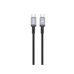 کابل شارژ دوسر تایپ سی گرین لاین 100 وات مدل GNBTC2TC100BK