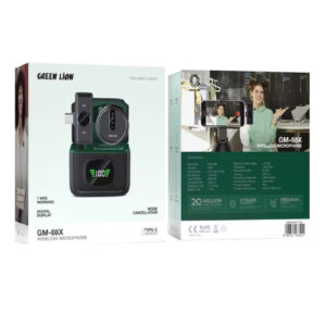 میکروفون یقه ای بی‌سیم گرین لاین مدل GM-88X