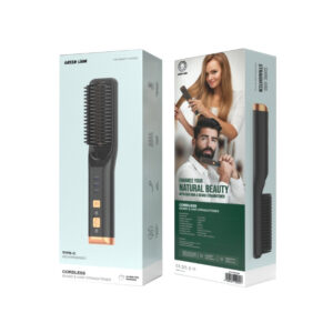 برس حرارتی صاف کننده موگرین لاین  Green Lion Cordless Beard and Hair Straightener