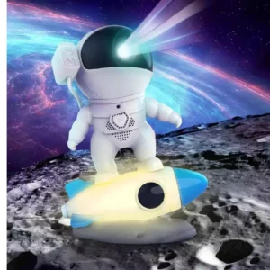 چراغ خواب کهکشانی اسپیکردار مدل فضانورد ROCKET ASTRONAUT