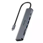 هاب 7 پورت USB-C گرین لاین مدل GN7N1CHUBGY
