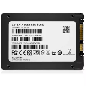 حافظه اس اس دی اینترنال ای دیتا مدل SU650 ظرفیت 240 گیگابایت