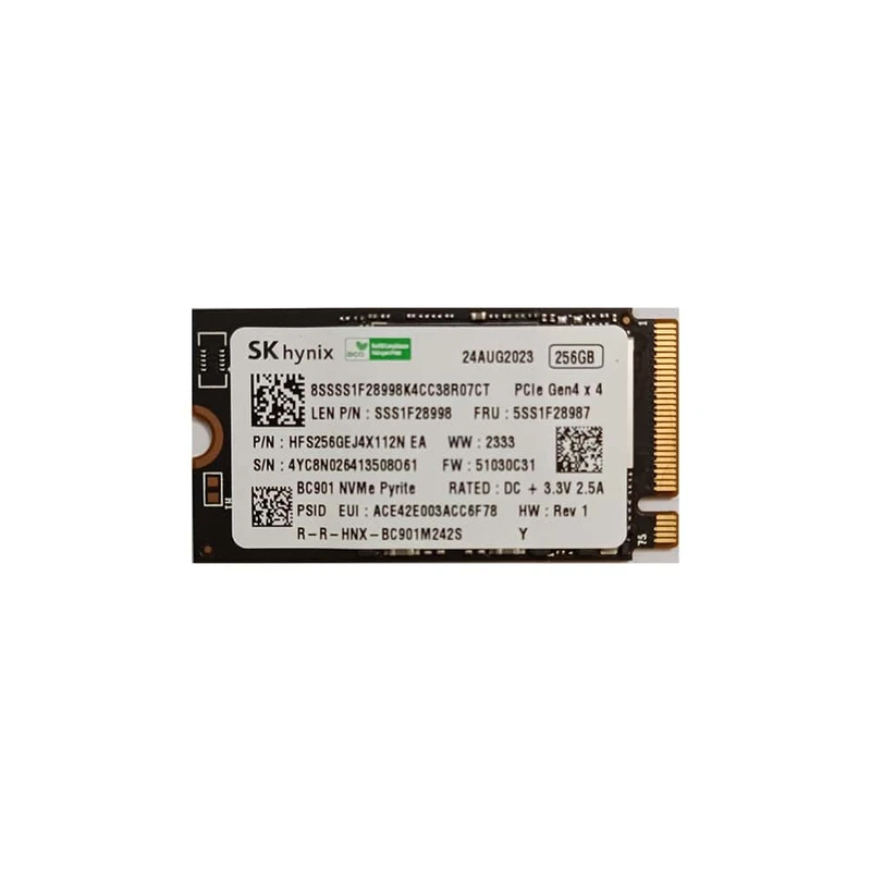اس اس دی اینترنال هاینیکس مدل BC901 PCIe 4.0 NVMe M.2 ظرفیت 256 گیگابایت